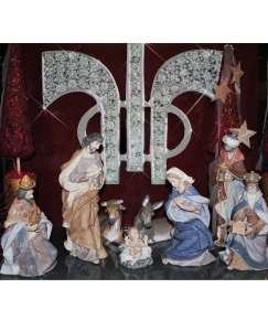 Nacimiento Lladró completo de porcelana