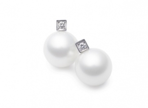 pendientes perlas novia luna