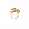 anillo oro Damiani citrinos