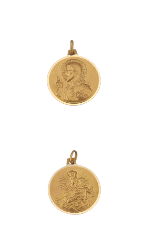 medalla oro escapulario